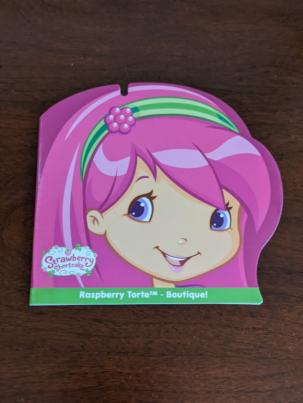 McDonalds 2009 Strawberry Shortcake Raspberry Torte Boutique Happy Meal Toy Book